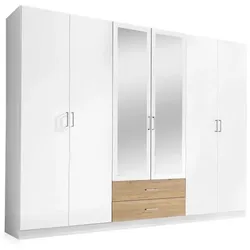 Pol Power Kleiderschrank Nanup 270 x 210 cm Dekor Weiß