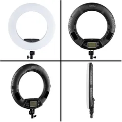 Walimex Medow 960 Pro Set (Ringlicht), Dauerlicht, Schwarz
