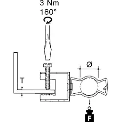 Niedax Rohrbefestigung FH107-GM2632