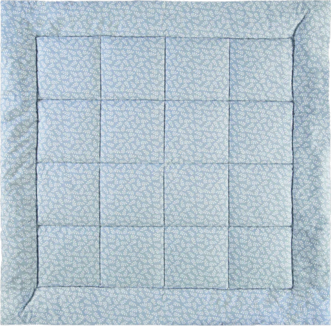 Molis&Co; Alfombra para bebé - Blue Garden 100x100