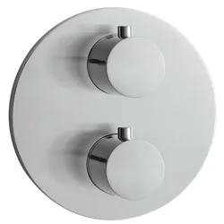 Herzbach Design IX Thermostatarmatur Unterputz Fertigset 3 round plus, 17.503055.1.09 17.503055.1.09