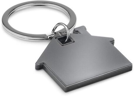 Porte-clés publicitaire IMBA acier inoxydable noir