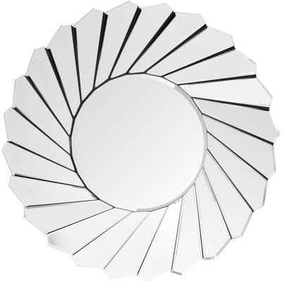 Wandspiegel KAYOOM "Zeus 510", silber (silberfarben), B:80cm H:80cm, Metall, Spiegelglas, Spiegel, Wandspiegel