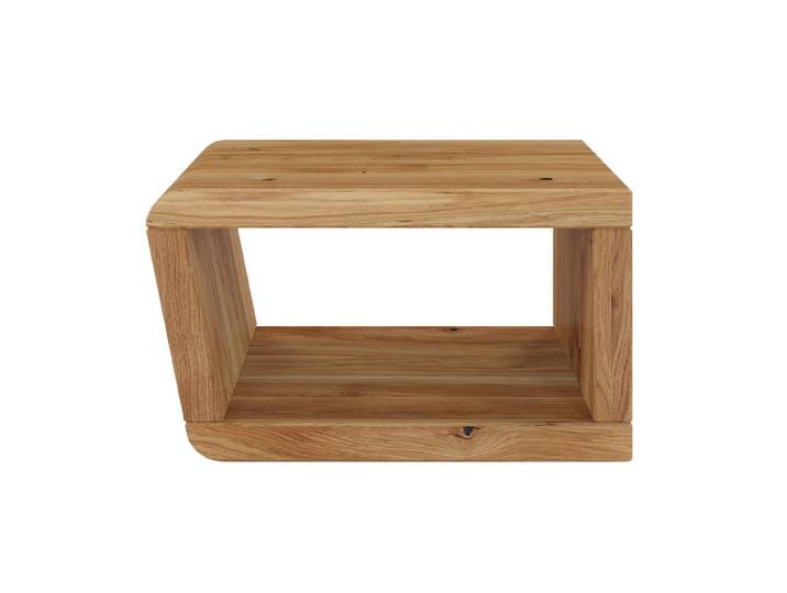 Visby Massivholznachttisch Harald, Eiche - lackiert, Naturfarben, Eichefarben, Holz, 50x37x40 cm, Schlafzimmer, Nachtkästchen