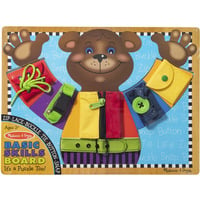Melissa & Doug - Ich zieh mich an Tafel, Geschicklichkeitsspiel