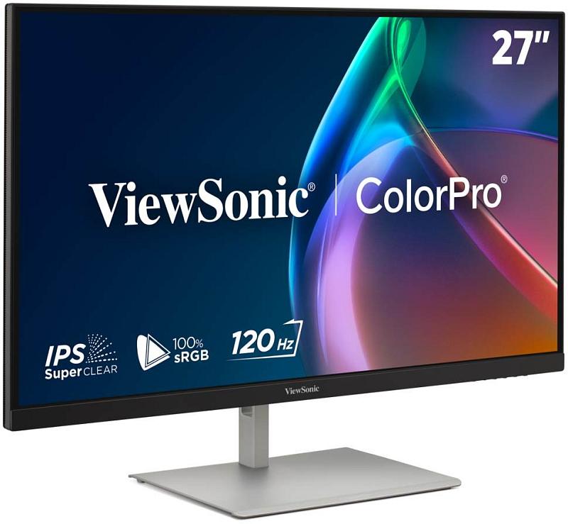 Viewsonic VP Series VP2766-2K, 68,6 cm (27"), 2560 x 1440 Pixel, Quad HD, LED, 5 ms, Silber, Schwarz