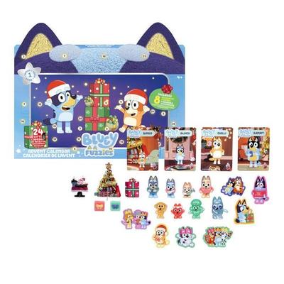 Moose Toys 3000435 - Adventskalender Bluey Fuzzies S15