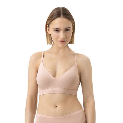 Triangel-BH MEY "Invisibles", Damen, Gr. S, N-Gr, rosa (blossom), Interlock, Obermaterial: 69% Polyamid, 31% Elasthan, BHs Triangel-BH, bügellos, extra weich, besonders elastisch