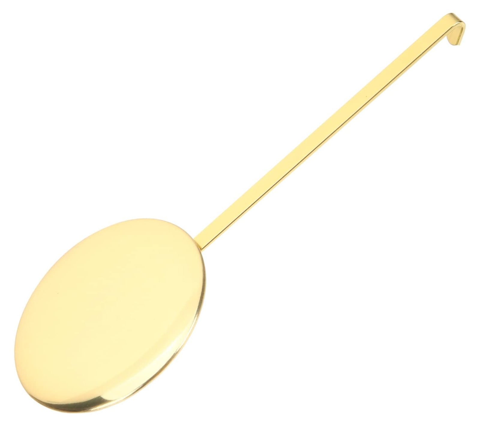 Decoratieve wandklok in vintage stijl met gouden metalen ornamenten