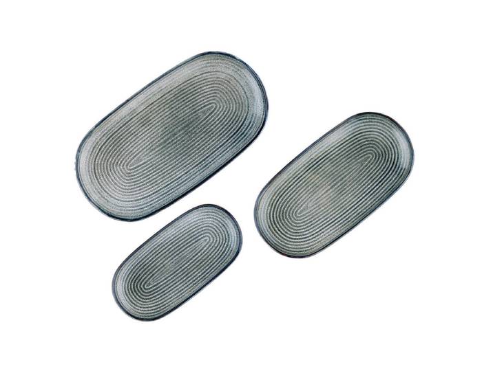 Björn Zen Serviertablett Set 3 tlg. Grau