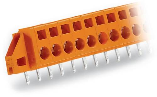 WAGO 231-633/017-000 Federkraftklemmblock Polzahl 3 Orange 50St.