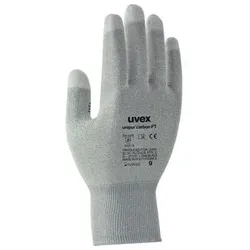 uvex unipur carbon FT Montagehandschuh grau 7 - 6058787 - grau