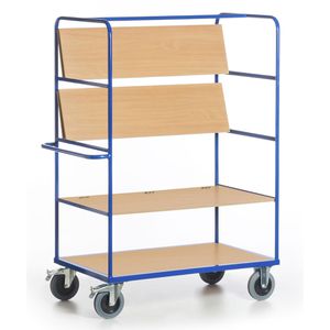 Rollcart Etagenwagen 08-7808, mit faltbaren Böden, 4 Etagen, 1200 x 800 mm, Tragkraft 600kg