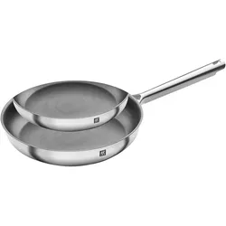 Bratpfannen-Set ZWILLING TRUE FLOW (LBH 50x29x11 cm) - silber - LBH 50x29x11 cm