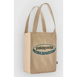 Patagonia Recycled Market Tote Tasche 95 oval logo mtn sun / cl Gr. Uni