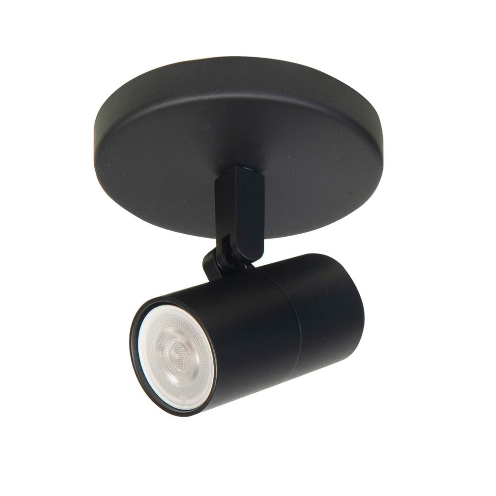 Piccolo Highlight Zwarte opbouwspot enkel S7440.01
