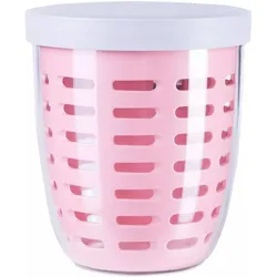 Mepal Obst- und Gemüsetopf Ellipse - Nordic Pink, Lunchbox, Rosa