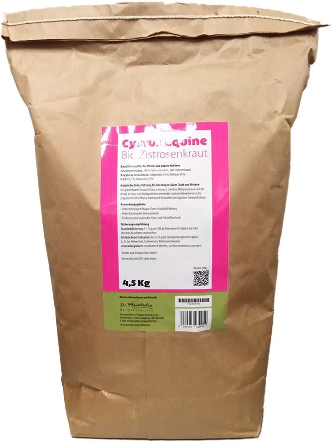 Cystus Equine Bio Zistrosenkraut f.Pferde/Huftiere 4,5 kg Granulat