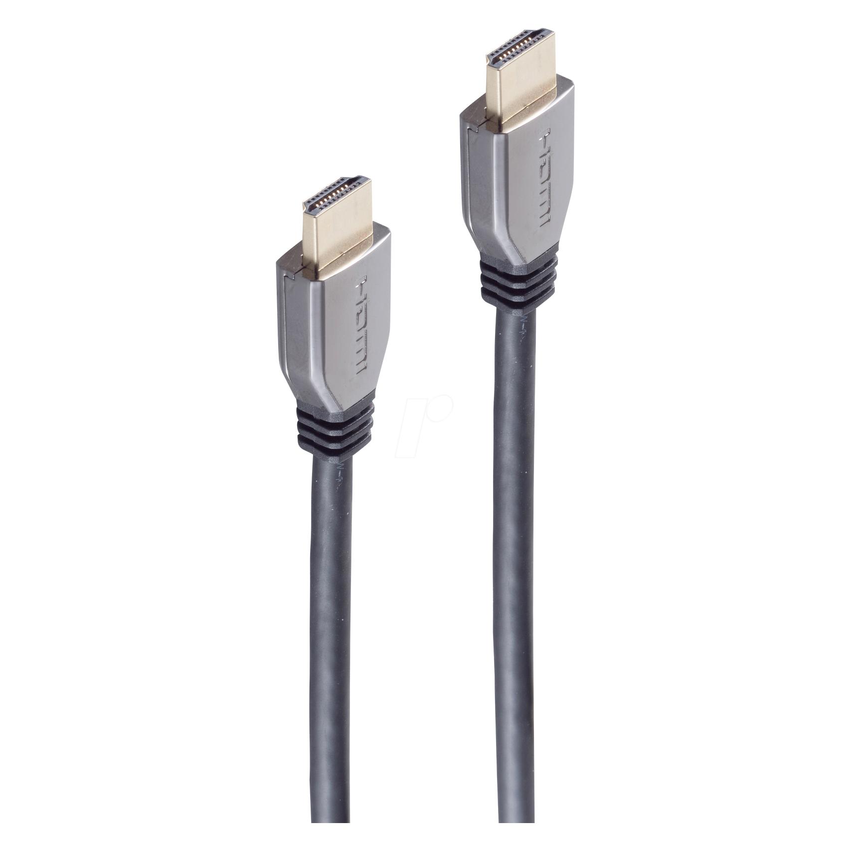Shiverpeaks -BASIC-S--Ultra HDMI Kabel, 10K, Metall, schwarz, 3m (3 m) (BS10-41045)