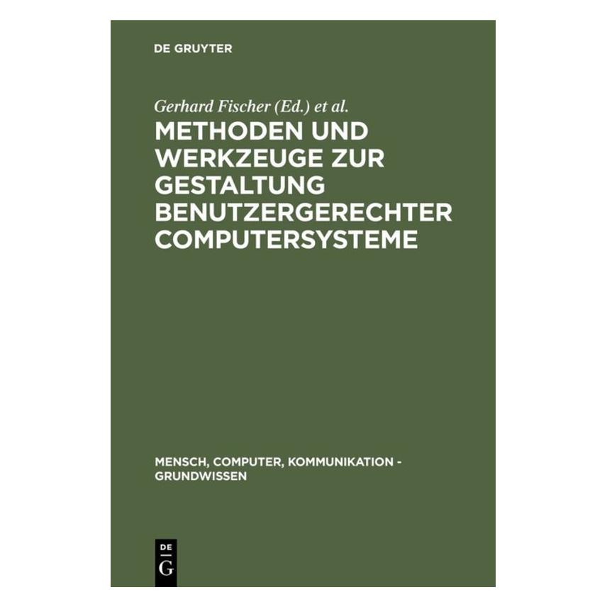De Gruyter Methoden u.Werkz.z.Gestalt.ben.Comput. (67761034)