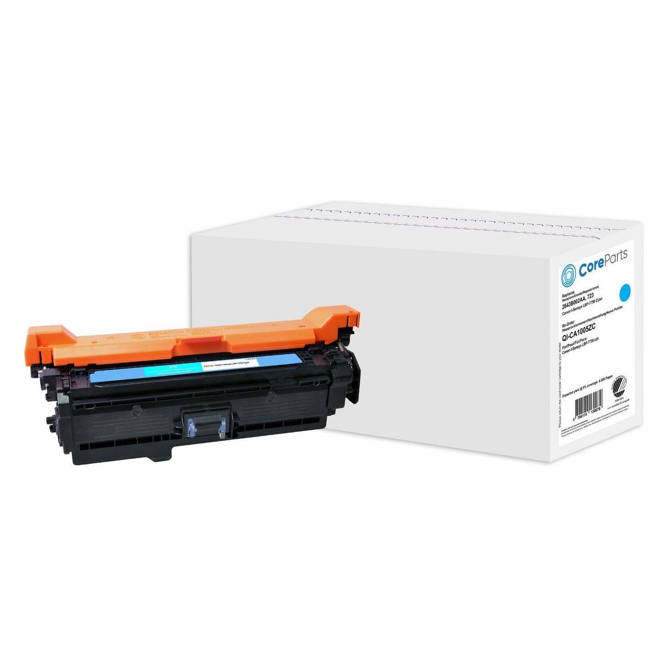 CoreParts QI-CA1005ZC Tonerkartusche (e) Kompatibel (C) (QI-CA1005ZC)