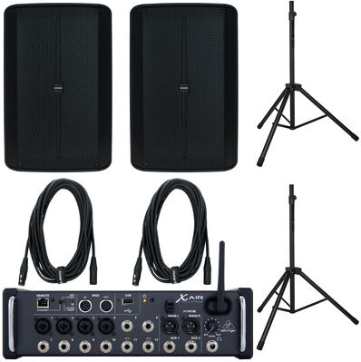 Behringer X AIR XR12 +Syrincs D115SP Set Schwarz