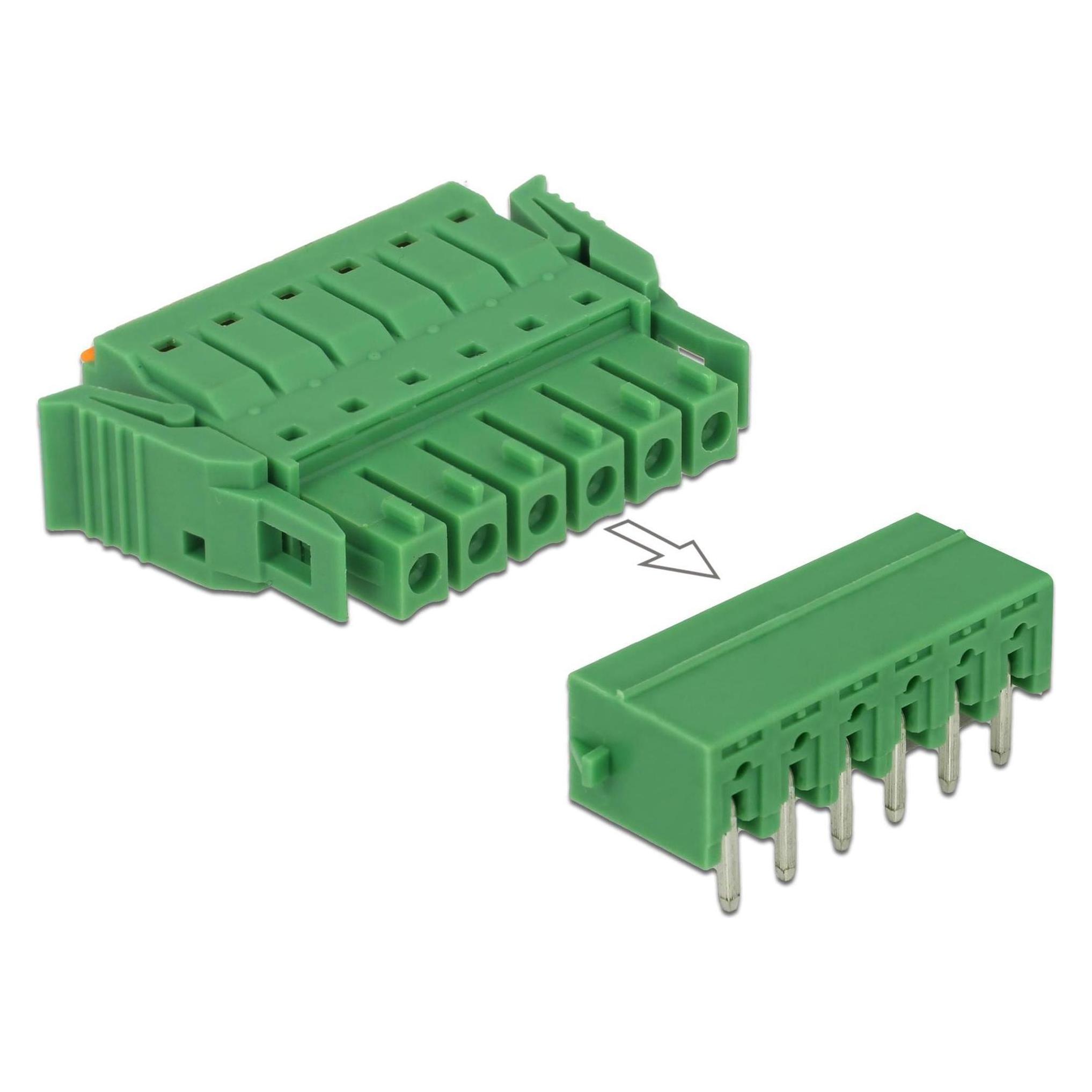 Delock Terminalblock Raster horizontal (65956)