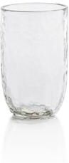 Zodax "Pimlico Hammered Highball Glasses, Set of 4 - 3"" x 5.25"""