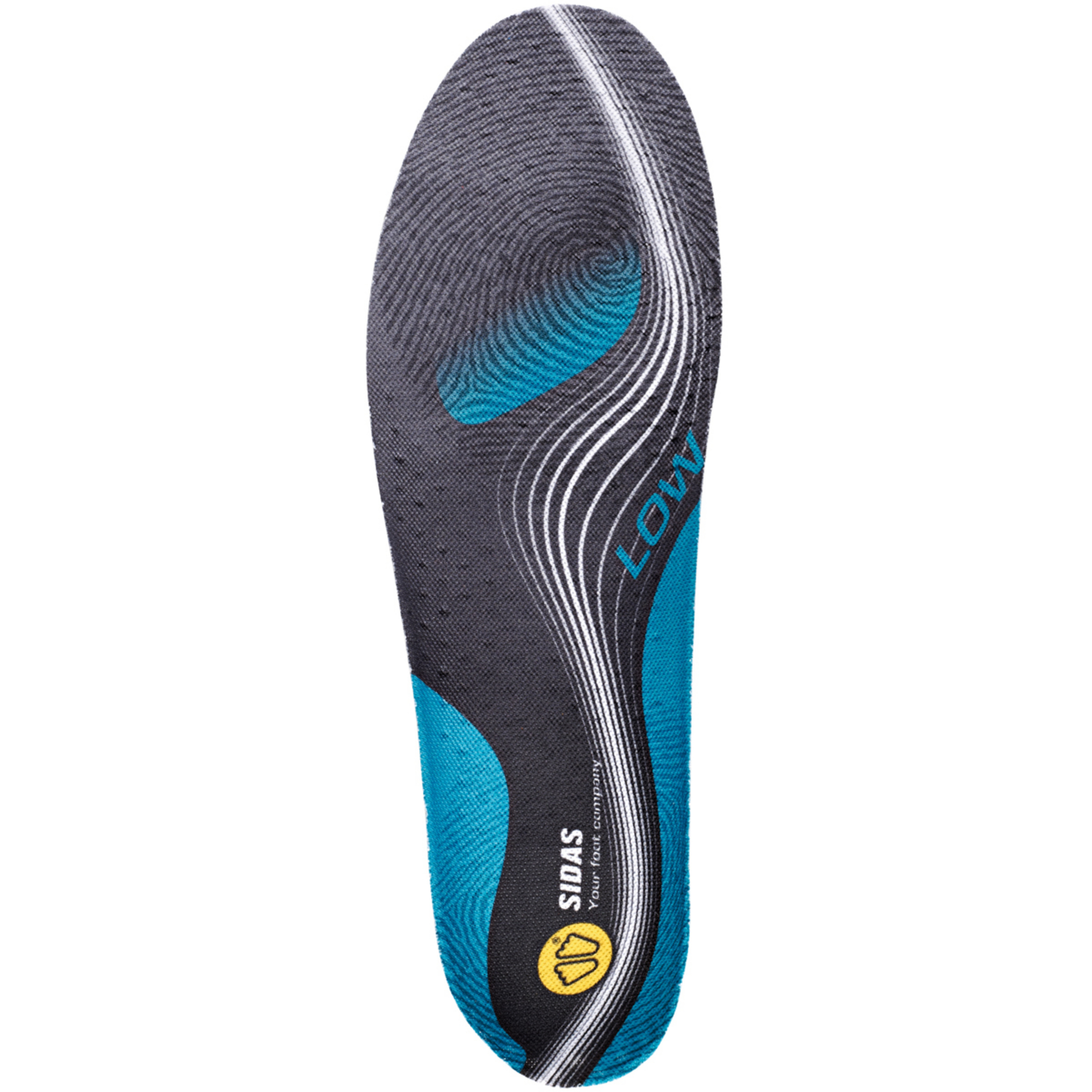 Sidas 3Feet Activ Low Einlegesohle Schuhzubehör schwarz Größe 39