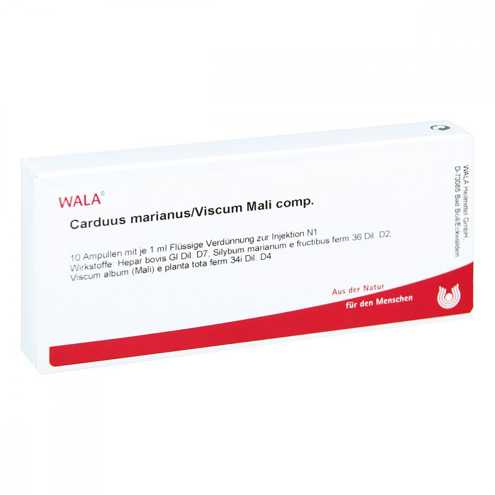 WALA Heilmittel GmbH Carduus Marianus/ Viscum Mali Comp. Ampullen 01751116