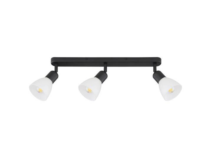 Strahler, Schwarz, Glas, 9.5x4x65 cm, Lampen & Leuchten, Innenbeleuchtung, Spots & Strahler, Deckenspots