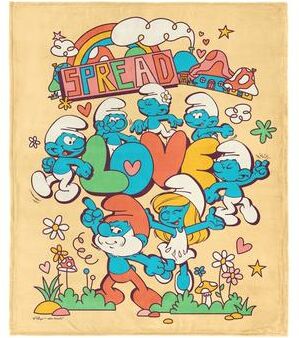 Northwest Smurfs Silk Touch Throw Blanket