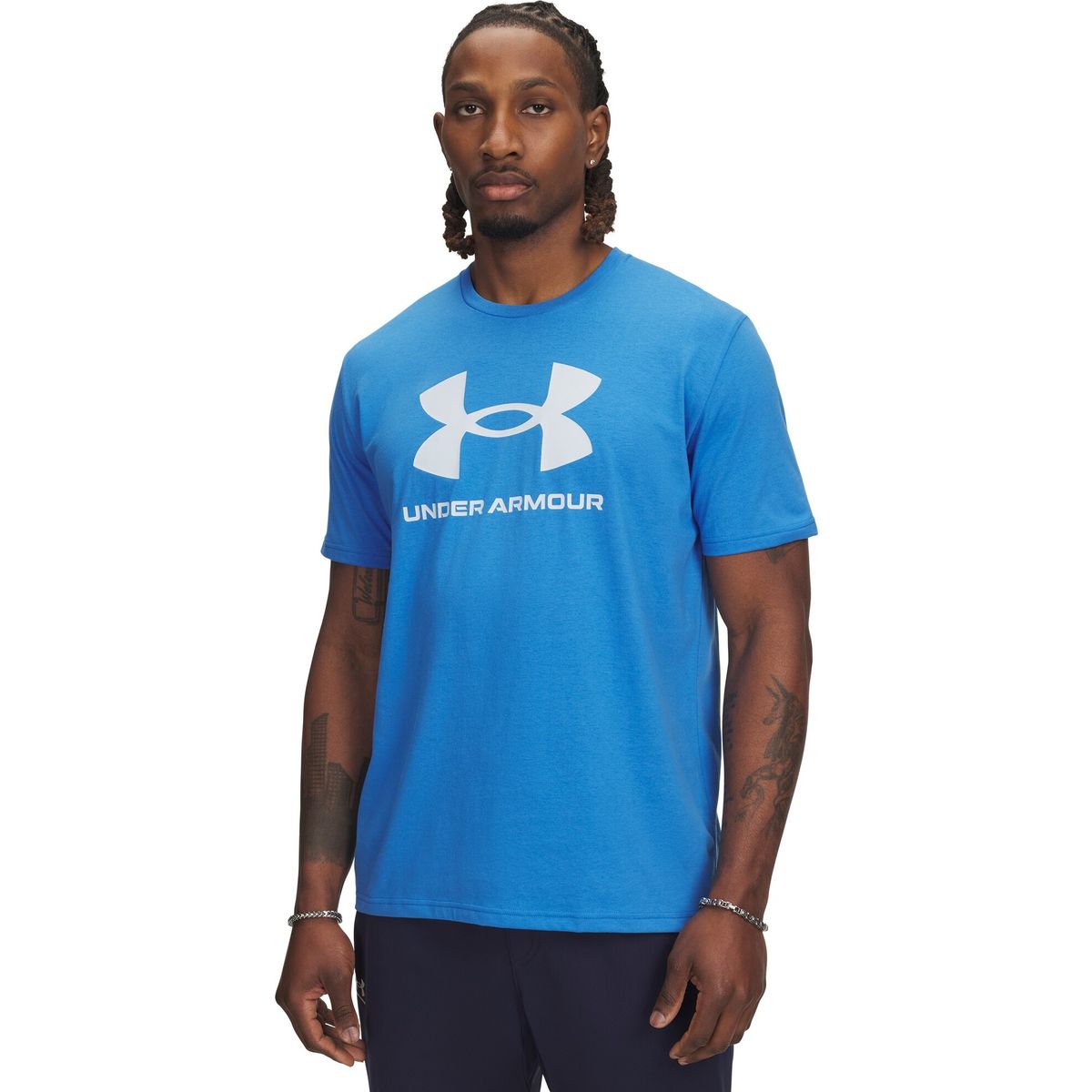 Under Armour Sportstyle Logo Update SS blue blue calm (402-453) XS 1382911-402011-XS