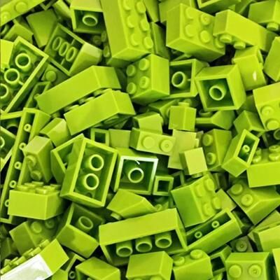 Uplift Treasures 120 240PCS Colorful City Building Blocks Set fruit Green 125g 120pcs