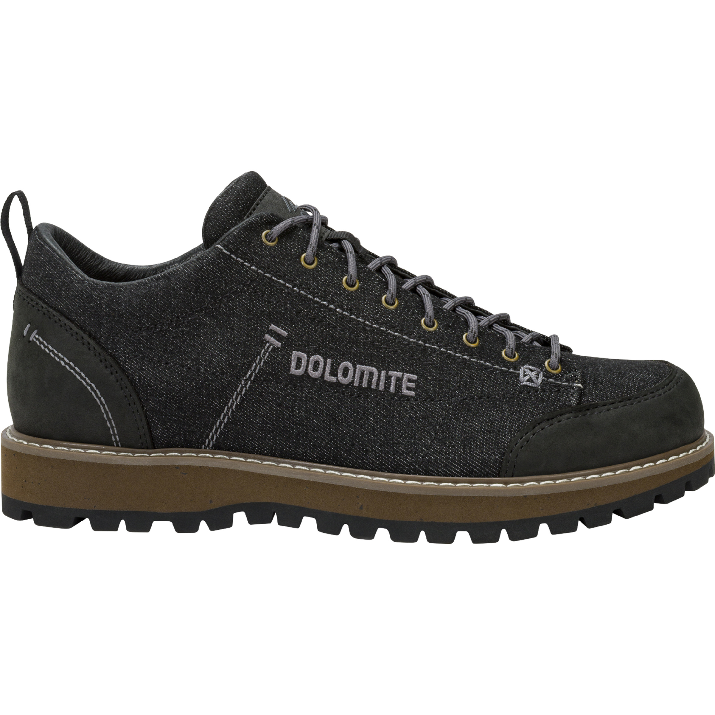Dolomite 54 Low Denim Freizeitschuhe schwarz Größe 45.5 Lifestyle Atmungsaktiv