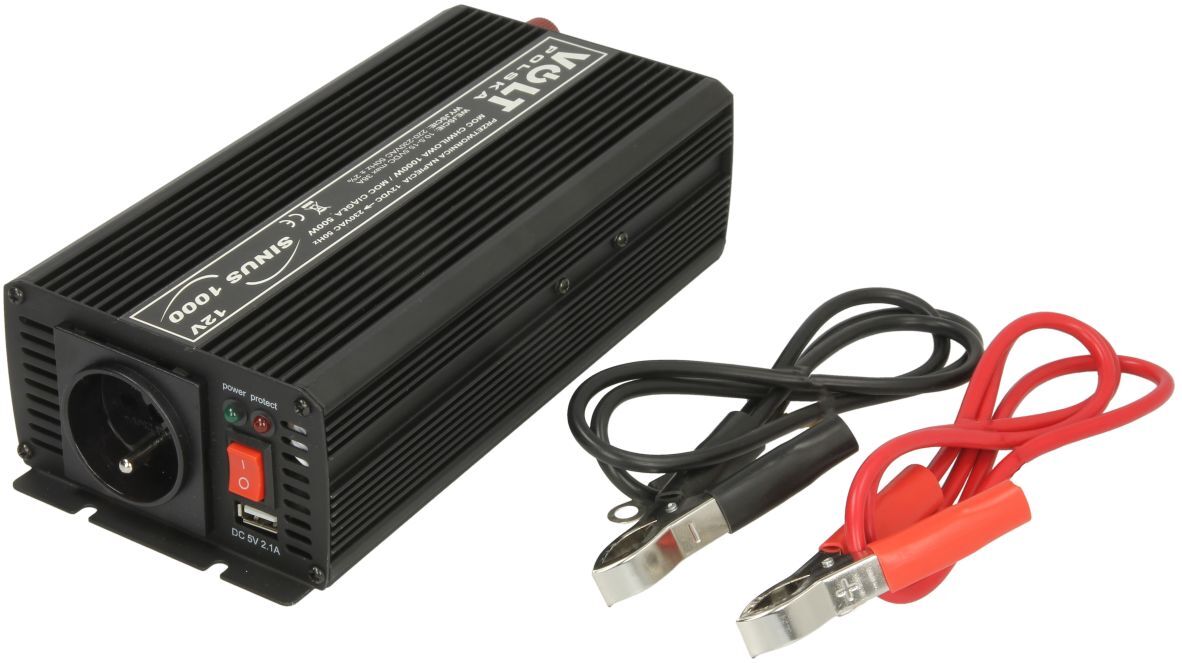 Jännitteenmuuntaja Volt 12/230 Ac-500 Sinus