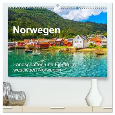 Norwegen - Landschaften und Fjorde im westlichen Norwegen (hochwertiger Premium Wandkalender 2027 DIN A2 quer), Kunstdruck in Hochglanz