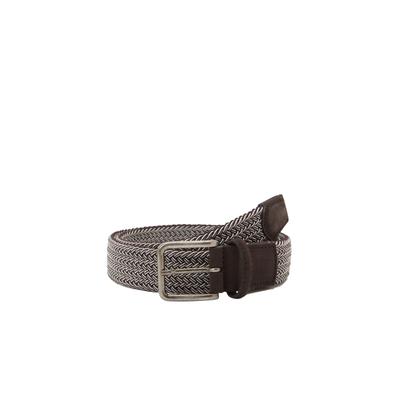 Flechtgürtel LLOYD MEN’S BELTS "Lloyd Belts Herrengürtel 0255", Jungen, Gr. 105, braun, Kunstfaser, Gürtel