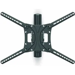 Nedis Vollbewegliche-TV-Wandhalterung (Wand, 60 kg, 13" - 86"), TV Wandhalterung, Schwarz