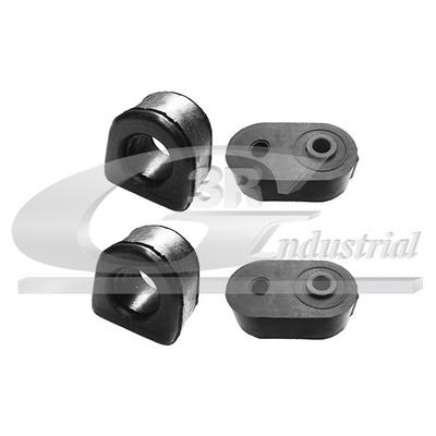 3RG Reparatursatz, Stabilisatorlager 61603 Vorderachse beidseitig für RENAULT