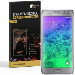 6x Displayschutzfolie für Samsung Galaxy Alpha ANTI-REFLEX Displayfolie MATT
