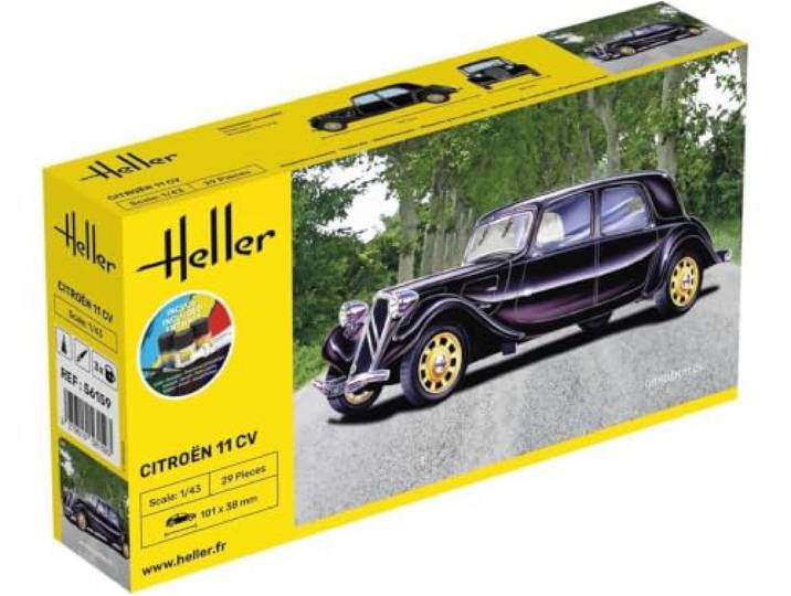 Citroen 11 pk modelbouw, 56159 grijs
