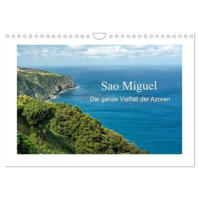 Sao Miguel - Die ganze Vielfalt der Azoren (Wandkalender 2027 DIN A4 quer), CALVENDO Monatskalender