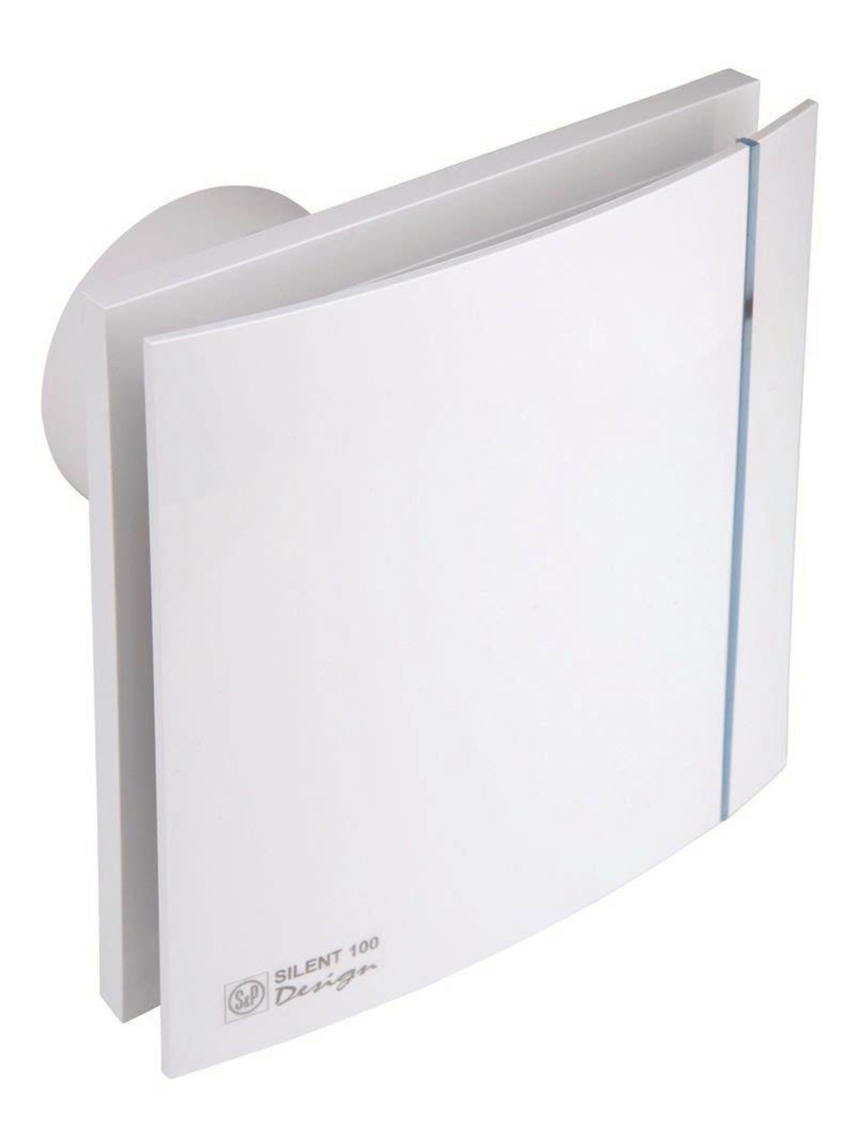 THERMEX Silent 100 Design CRZ Ventilator, Timer, Ø100 mm, weiß