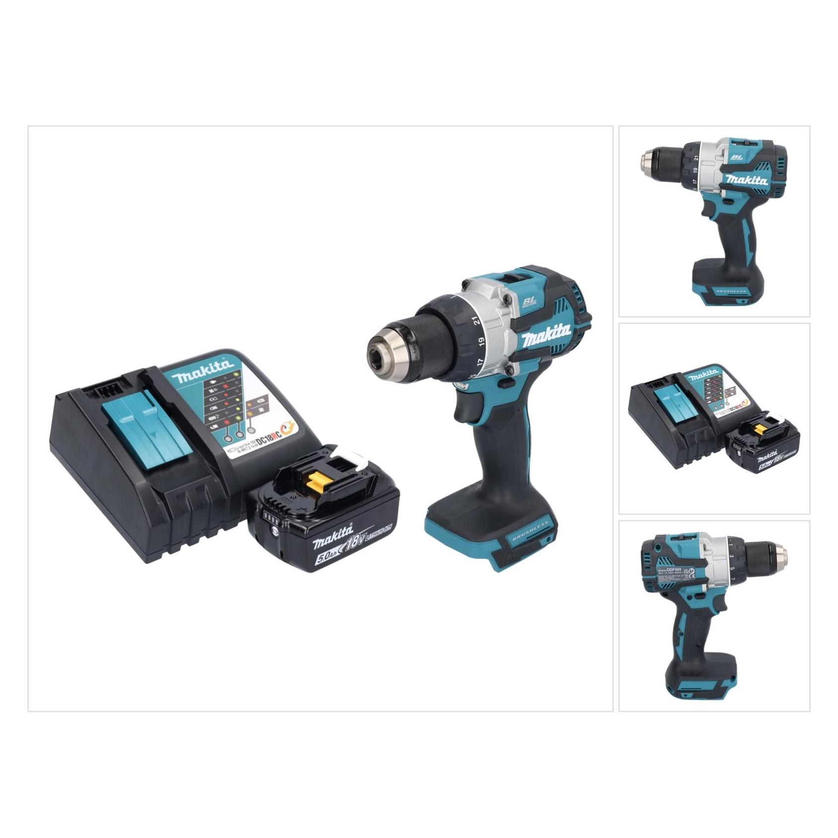 Makita DDF 489 (Bohrschrauber) (DDF489RT1)