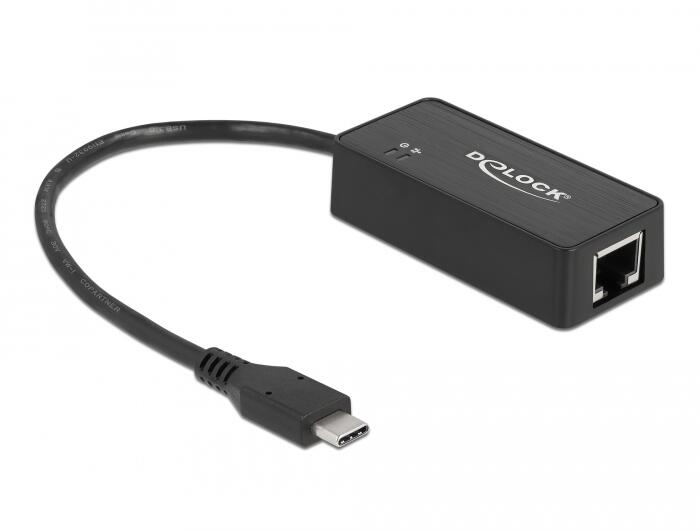 DeLOCK Adapter SuperSpeed USB-C zu Gigabit LAN 62642