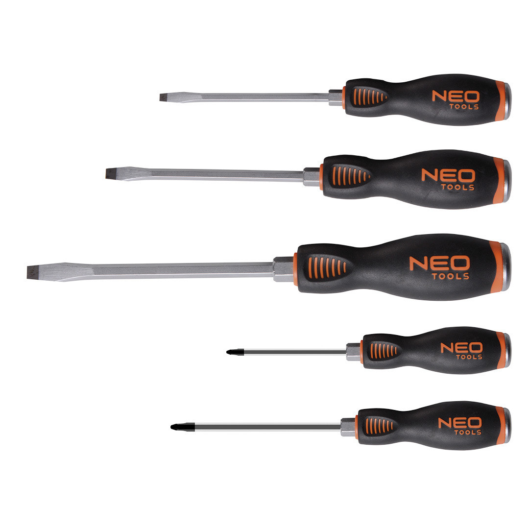 Set van 5 schroevendraaiers Neo Tools 04-240