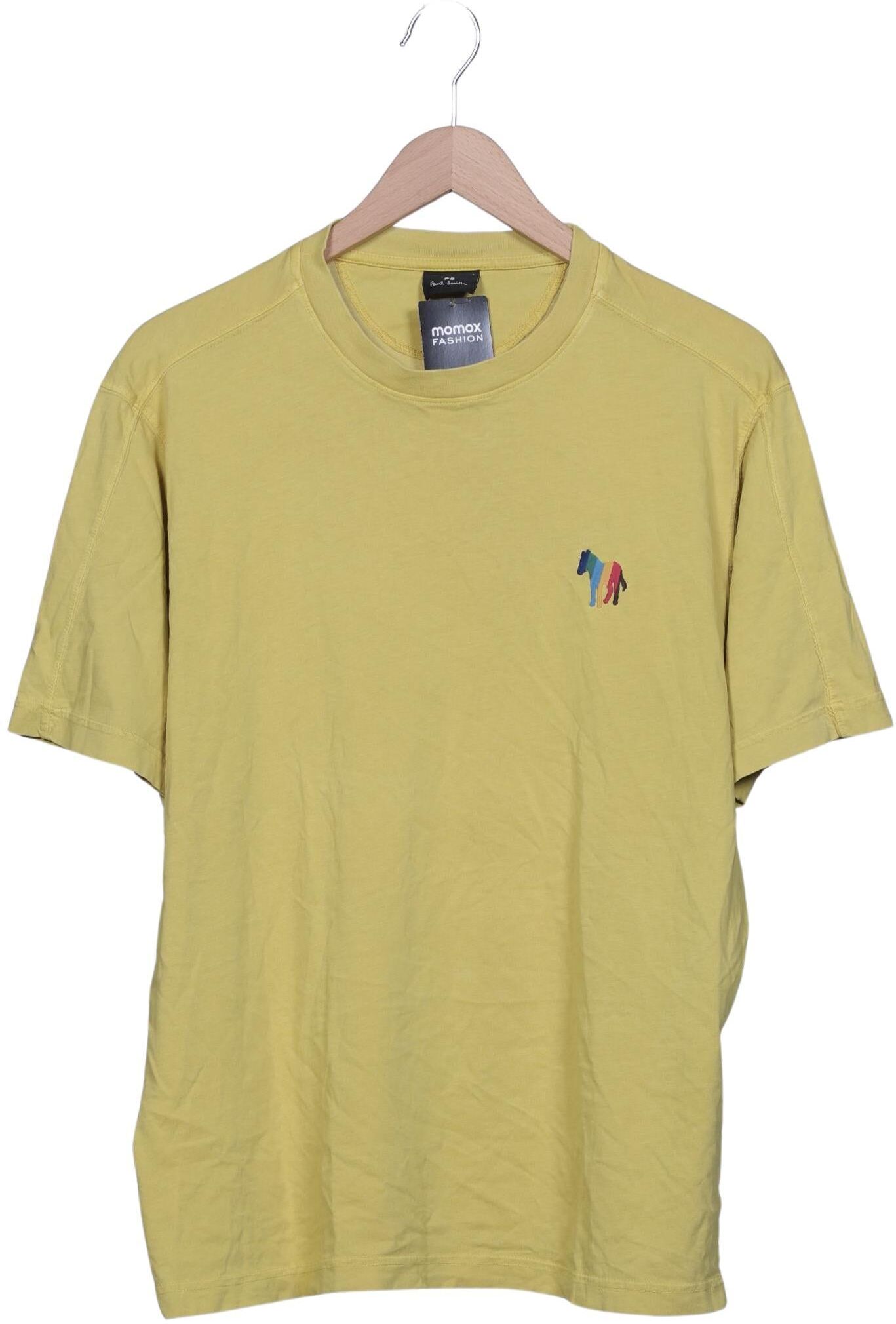 PS Paul Smith Herren T-Shirt, Gelb, Gr. L, Baumwolle - Second Hand