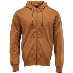 MASCOT Herren Kapuzensweatshirt mit Reißverschluss CUSTOMIZED Nussbraun XL - 22386-365-54-XL - Nussbraun