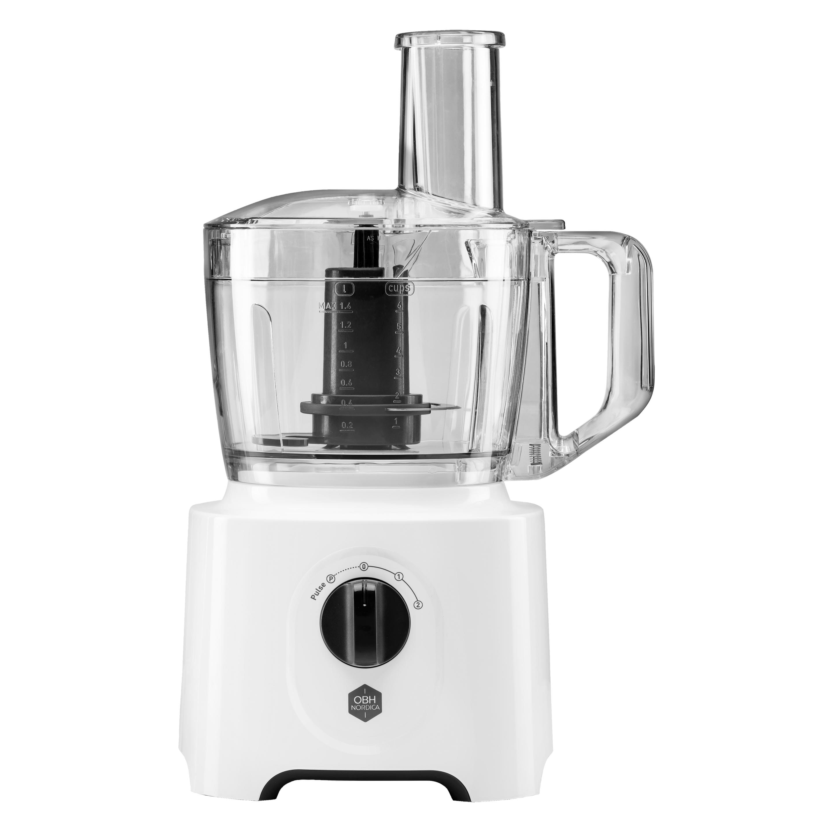 OBH Nordica Easy Force Küchenmaschine 700 W 2,4 l Weiss (2400 ml, 700 W) (FO2441S0)